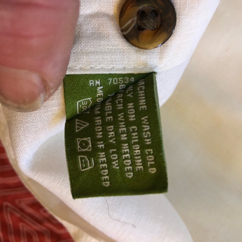 ORVIS - HEMP 55% Tensel-Lyocell 45% -SHORT SLEEVE SHIRT. XXL - Picture 2 of 5